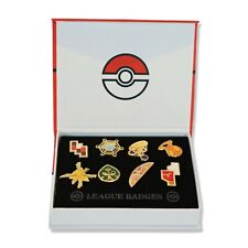 Pokemon Cartoon Anime All 8 Kalos Gym Badges Gen. 6 for Cosplay - Collector Box picture