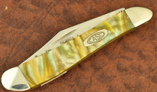 RARE CASE XX USA 1/500 CORELON PEANUT KNIFE 2007 ABALONE SWIRL NICE (16268) picture