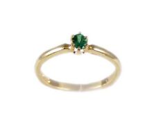 Alexandrite Gold Ring ¼ct Antique 19thC Russia Natural Color-Change Genuine 14kt picture