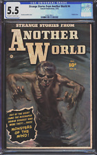 Strange Stories From Another World 4 CGC 5.5 Classic Norman Saunders PCH Cover picture