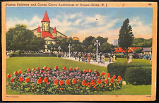 Vintage Postcard 1958 Pilgrim Pathway, Auditorium, Ocean Grove, New Jersey (NJ) picture