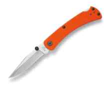 Buck 110 Slim Pro TRX S30V Folding Hunter Pocket Knife Orange G10 USA 110ORS3 picture