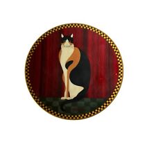 Cool Cat Plate By Warren Kimble Lenox China Round Vintage Decorative Art Collect picture
