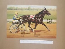 Stanley Dancer Jockey Autograph Photo 8x10 Signed SPORTS Horse Racing picture