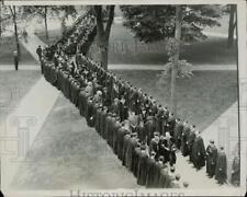 1929 Press Photo Harvard faculty and distinguished guests on Commencement Day picture