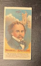 NATHANIEL HAWTHORNE 1888 W. Duke , Sons & Co Great Americans picture