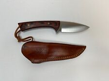 Muela Colibri Sporting Fixed Blade Knife Redwood Handle With Sheath picture
