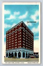 Dayton OH-Ohio, Yan Cleve Hotel, Advertisement, Antique, Vintage c1954 Postcard picture