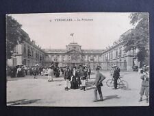 cpa 78 - VERSAILLES (Yvelines) The PREFECTURE animated departure flight of a BALLOON picture