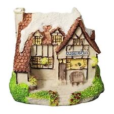 Vintage 1992 Cornwall Collectors Society Bingly Apothecary Ceramic Cottage House picture