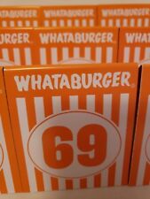 Individual WHATABURGER Restaurant Table Tent Numbers - Modern Glossy picture