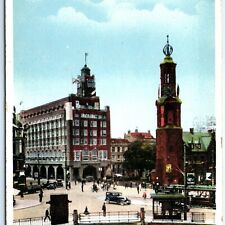 c1930s Amsterdam, Netherlands Munt met Carlton-Hotel Vigevano Noord Holland A115 picture