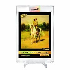 COL. WILLIAM F. CODY Rosa Bonheur Holo Gold Card 2023 GleeBeeCo #CLRS-G 1/1 picture
