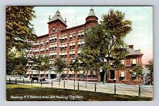 Newburg NY-New York, Palatine Hotel, Newburg City Club, Vintage Postcard picture