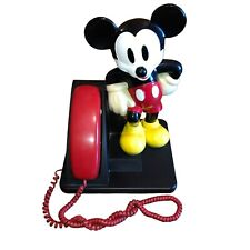 VINTAGE MICKEY MOUSE TELEPHONE DISNEY 90 AT&T DESIGNLINE LANDLINE TESTED WORKING picture