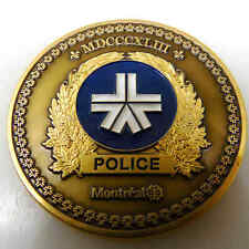 MONTREAL POLICE PLATEAU MONT ROYAL SPVM CHALLENGE COIN picture