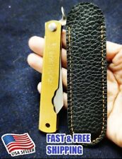 Higonokami Style Pocket Knife -Steel/Brass-USA SELLER-SHIPS FAST picture