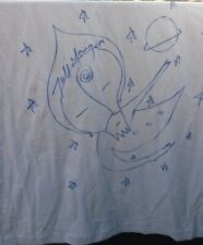 Jeff Mangum Hand Drawn Shirt Neutral Milk Hotel and Set List picture