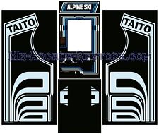 Alpine Ski Taito Side Art Arcade Cabinet Artwork Kit Graphics Decals Print picture