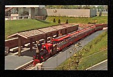 1969 Postcard Louisville Kentucky Zoo Garden & Train    B4 picture