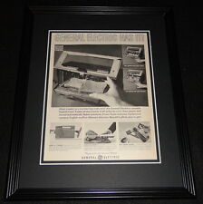 1966 GE General Electric Appliances 11x14 Framed ORIGINAL Advertisement picture