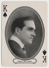 Earle Williams circa 1916-20 MJ Moriarty Silent Film Star Playing Card picture