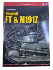 WW1 French Army Renault FT and M1917 Topdrawings No 47 Softcover Reference Book picture