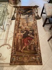 Tapestries LTD. High Point, NC. Original Own. NO Flaws. 2 Tassles & wooden rod. picture