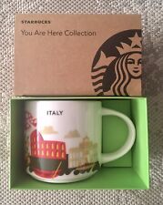 Starbucks You Are Here Collection Italy Ceramic Coffee Mug New With Box 14 oz picture