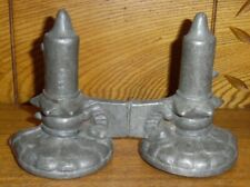 Vintage S&Co Schall Pewter Ice Cream Mold - Candle Holder - 5