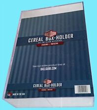 BALLQUBE Collectible CEREAL BOX Wheaties Display Case NEW Protector Holder 18oz picture