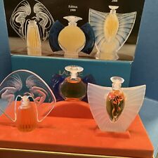 Lalique Parfum “Les Introuvables” Miniatures Ondines Sylphide Timeless SA Set picture