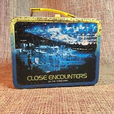 1977-1978 Vintage Metal Lunchbox - Close Encounters of the 3rd Kind picture