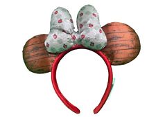 2021 Epcot Food & Wine Festival Minnie Mouse Ears Headband NWT Apple Orchard picture