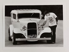 1981 Ford 1932 Model B Sedan Owner Classic Car Auto Vintage Press Photo picture