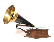 1903 Victor P Disc Phonograph w/Concert Sound Box * Excellent * No Replica Parts picture