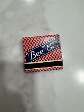 1940's/50s Matchbook. Bee Playing Cards. Vintage Matchbook. picture