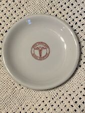 VTG US Army Medical Department Butter Pat Small Dish/Plate Buffalo China picture