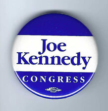 Joe Kennedy II Massachusetts (D) Congressman 8th CD 1986-98 political pin button picture