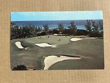 Postcard Bermuda Mid Ocean Golf Course Club 18th Green Scenic View Vintage PC picture