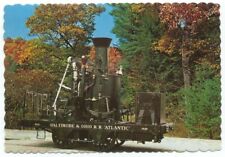 Baltimore and Ohio Transportation Museum Atlantic 1832 Locomotive Postcard picture