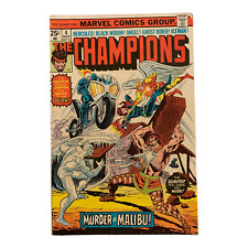 The Champions #4 (1975) Comic Book Marvel Comics picture