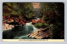 Wilkes Barre PA-Pennsylvania, Scene On Bear Creek Boulevard, Vintage Postcard picture