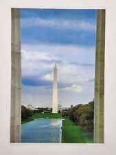 Postcard Washington Monument From Lincoln Memorial The National Mall edition picture