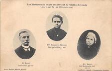 CPA 43 THE VICTIMS OF THE TRIPLE MURDER OF OLD BRIOUDE 1907 (cpa rare picture