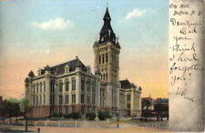 1907 Buffalo,NY City Hall Erie County New York Ill. Post Card Co. Postcard picture