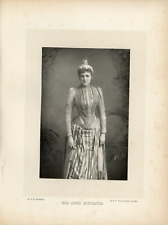 W&D Downey, London, Agnes Huntington, Vintage Singer Albumin Print Print picture