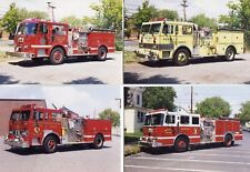 Perth Amboy NJ Fire Apparatus Photo Lot of (6) 4x6 Fire Apparatus Photos picture