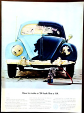 Volkswagen Beetle Original 1964 Vintage Print Ad picture