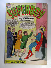 Superboy #104 Kid Who Kayoed Superboy, Phantom Zone, VG/F, 5.0 (C), Cr/OW Pages picture
